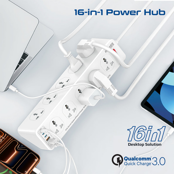 Promate PowerMatrix2 Power Strip 5m (UK)