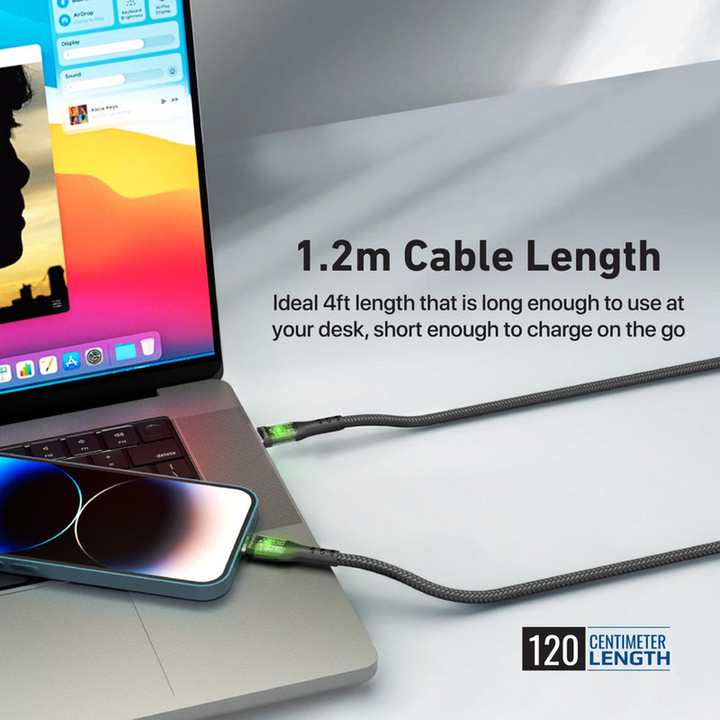 Promate TransLine-Ci USB-C to Lightning Cable (Black)