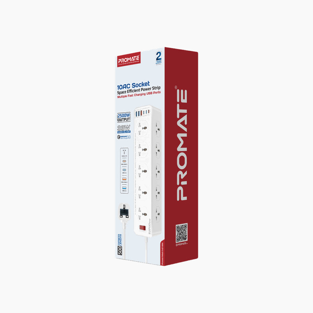 Promate PowerMatrix2 Power Strip 5m (UK)