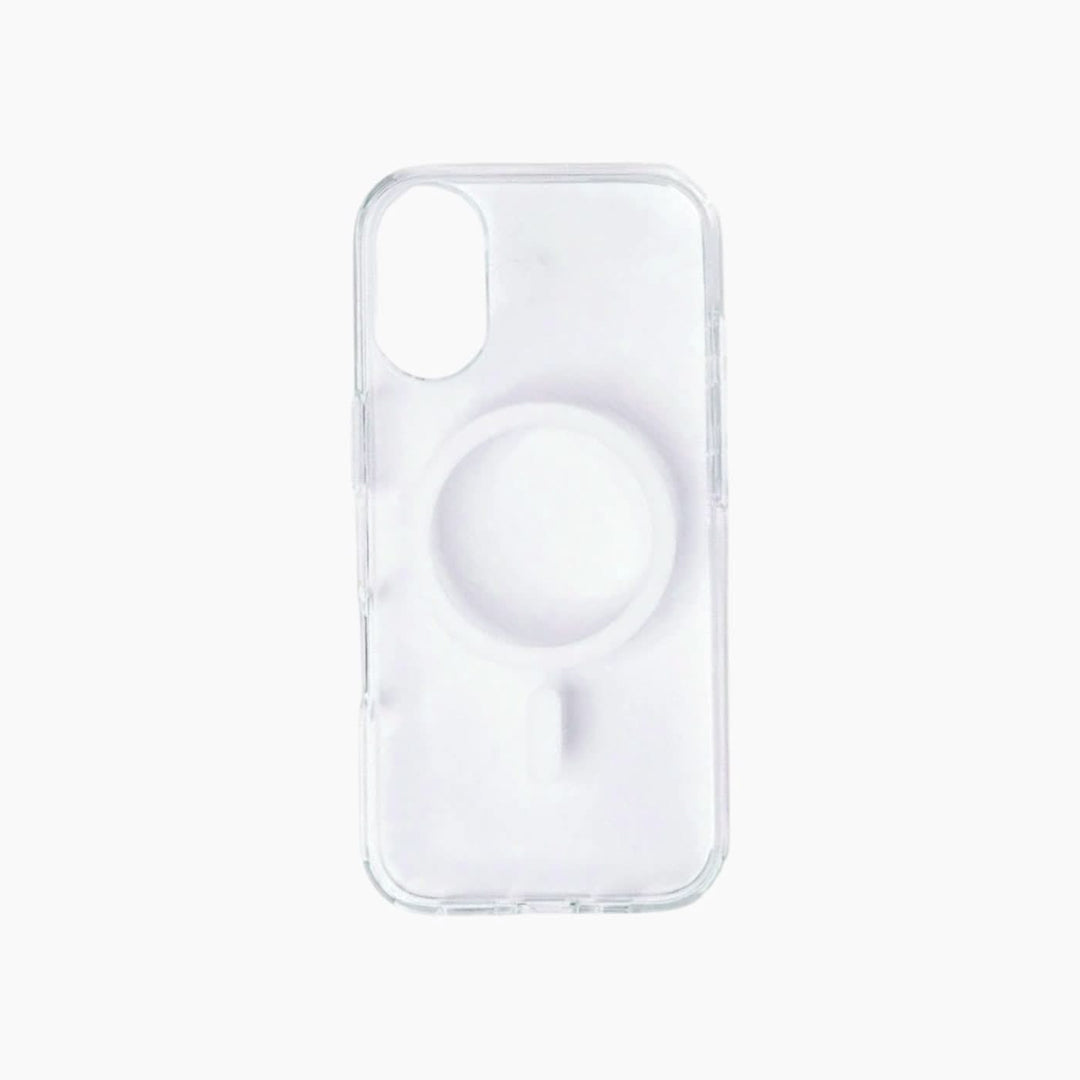 iPhone 17 Pro textured leather-like clear case