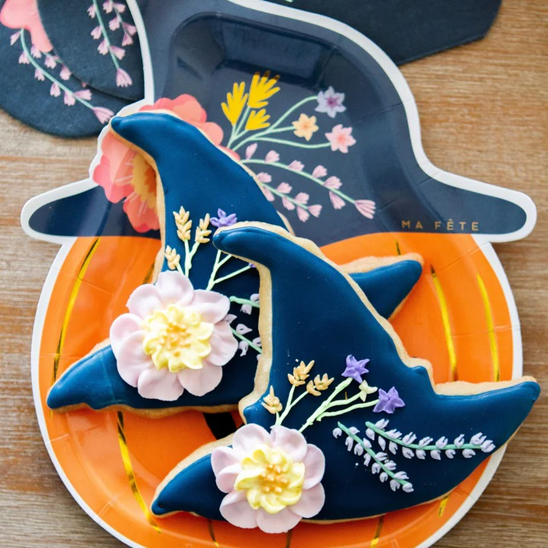 Ma Fete Pumpkin Dessert Plates - Set of 8