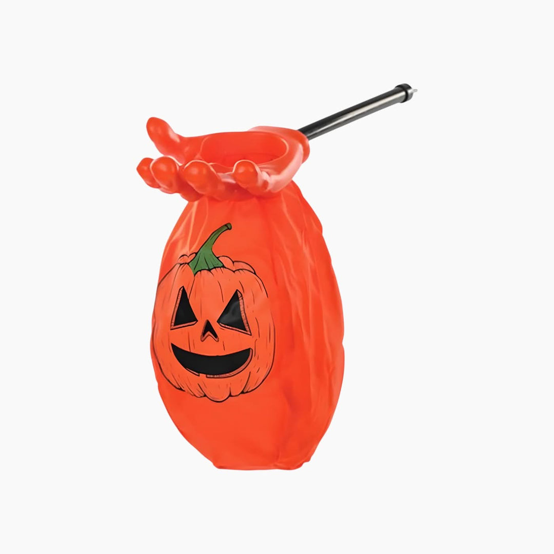 The Source Pumpkin Loot Scoop Bag made of tear-resistant fabric