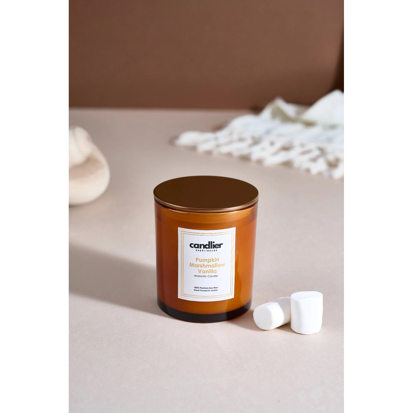 Candlier Pumpkin Marshmallow Candle Candlier Pumpkin Marshmallow Candle