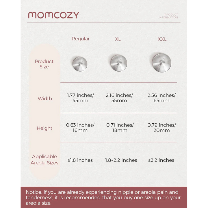 Momcozy Pure Silver Nipple Shield