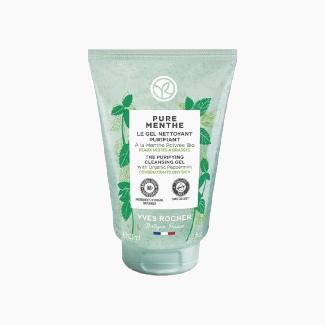 Yves Rocher Purifying Gel - Pure Mint 125 ml