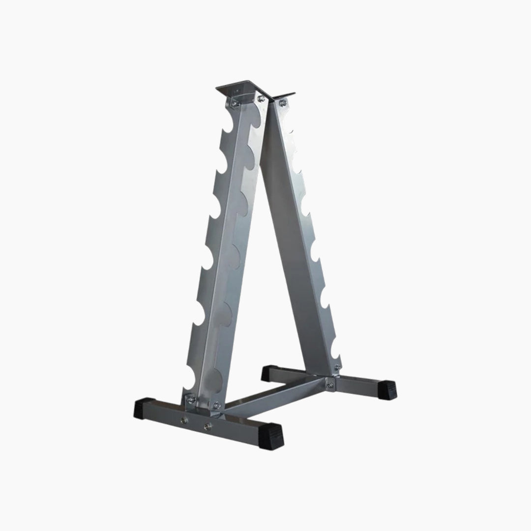 Pyramid-shaped Dumbbell Stand, 6 Pairs