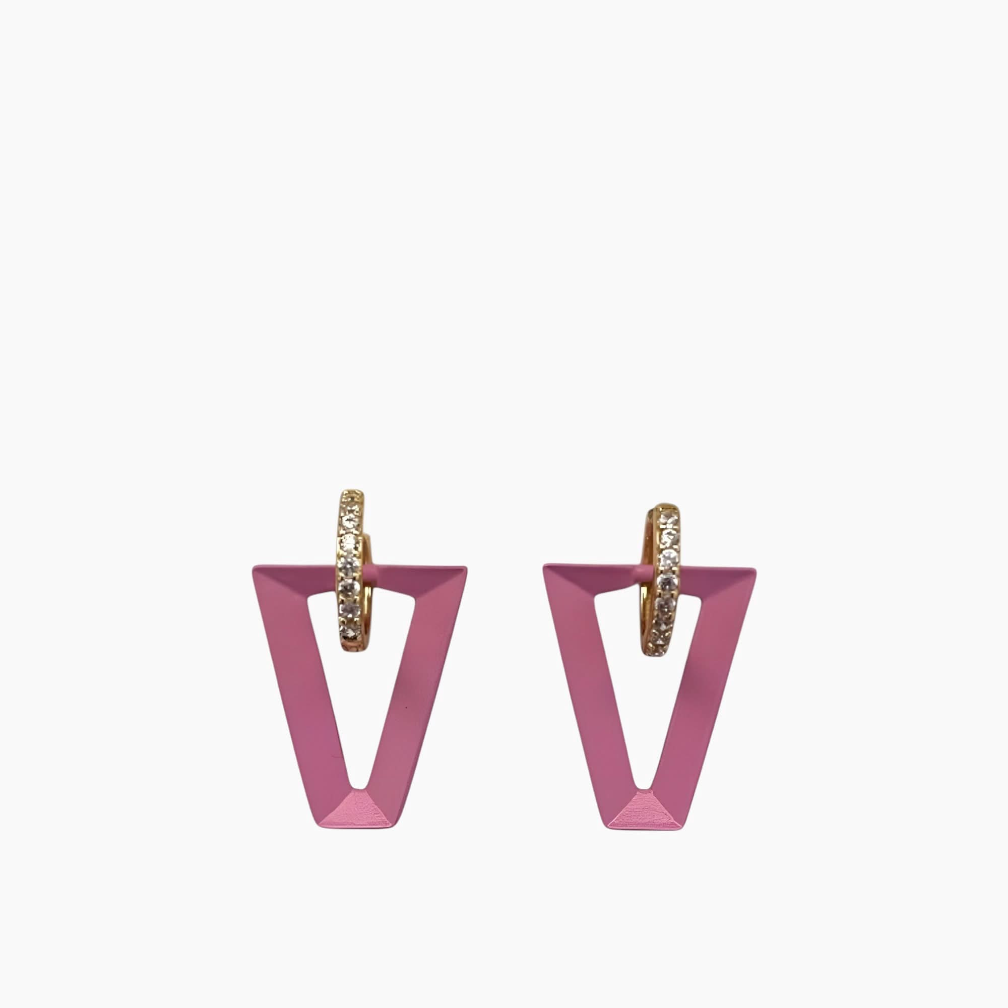 Thirteen Eight Pyramid Party Earrings Thirteen Eight Pyramid Party Earrings