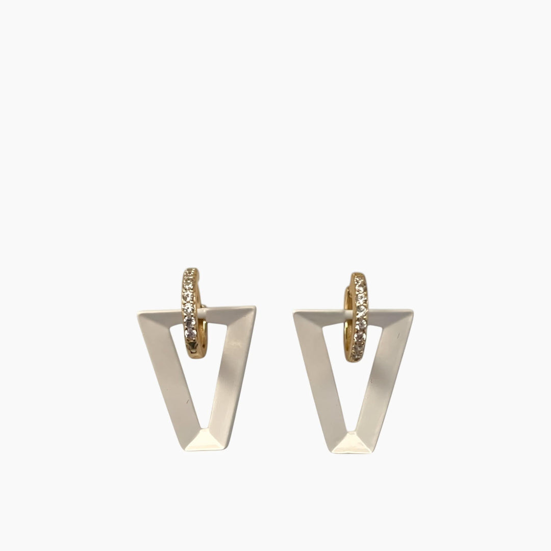Pyramid Party Earrings