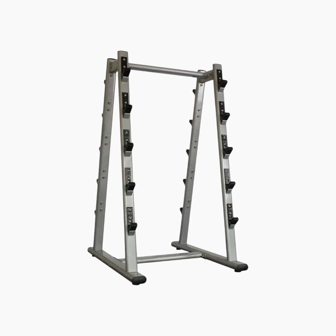 Pyramid bar stand with heavy-duty steel frame