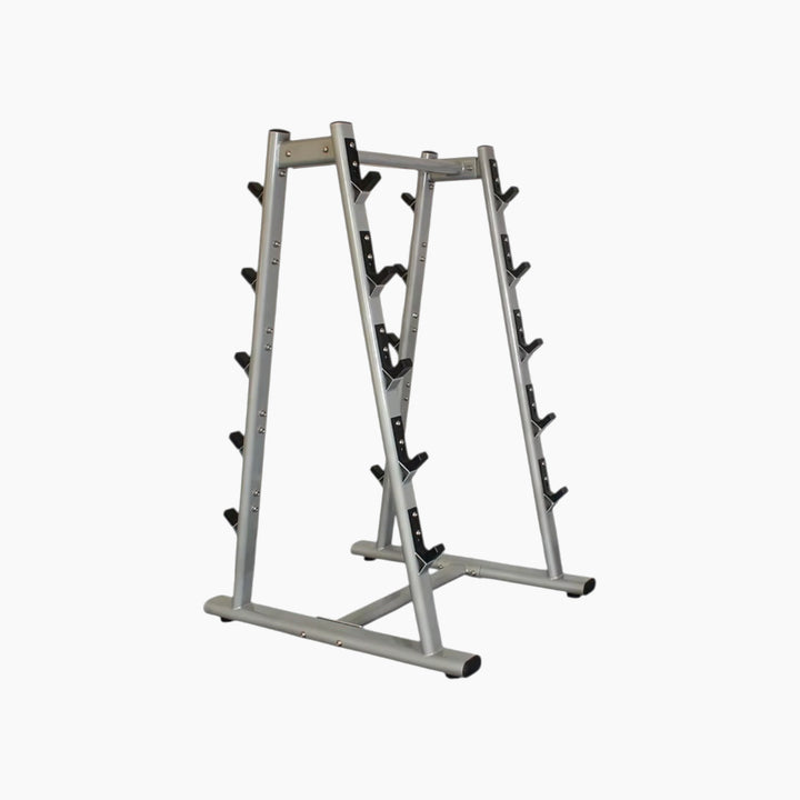 Pyramid bar stand with heavy-duty steel frame