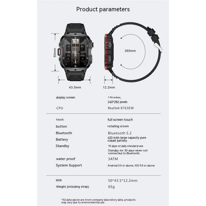 ساعة نورث إيدج QX11 الذكية