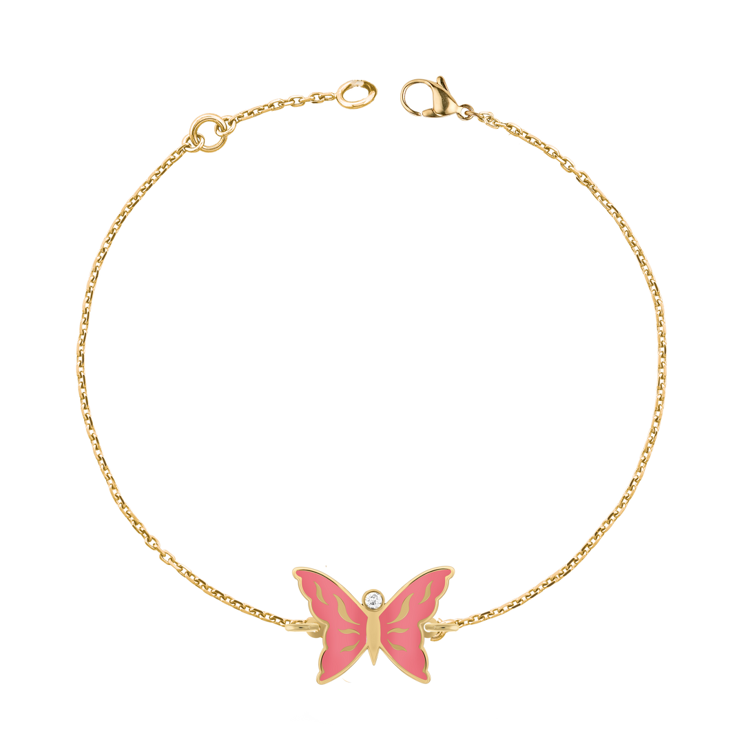 Baby Chic Fine Jewelry Joy Butterfly Bracelet