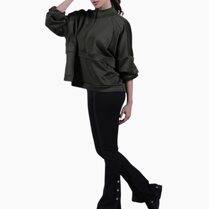 L Official Quarter Zipped Hoodie