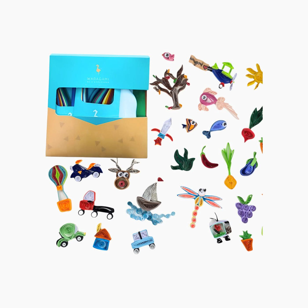 Waragami Quilling Art Starter Kit - HUNA