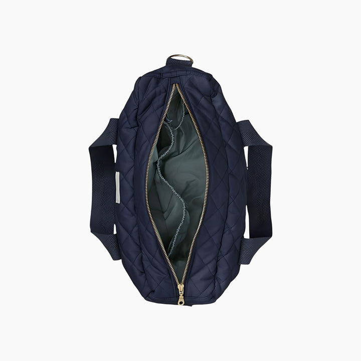 Cam Cam Copenhagen quilted changing bag in navy