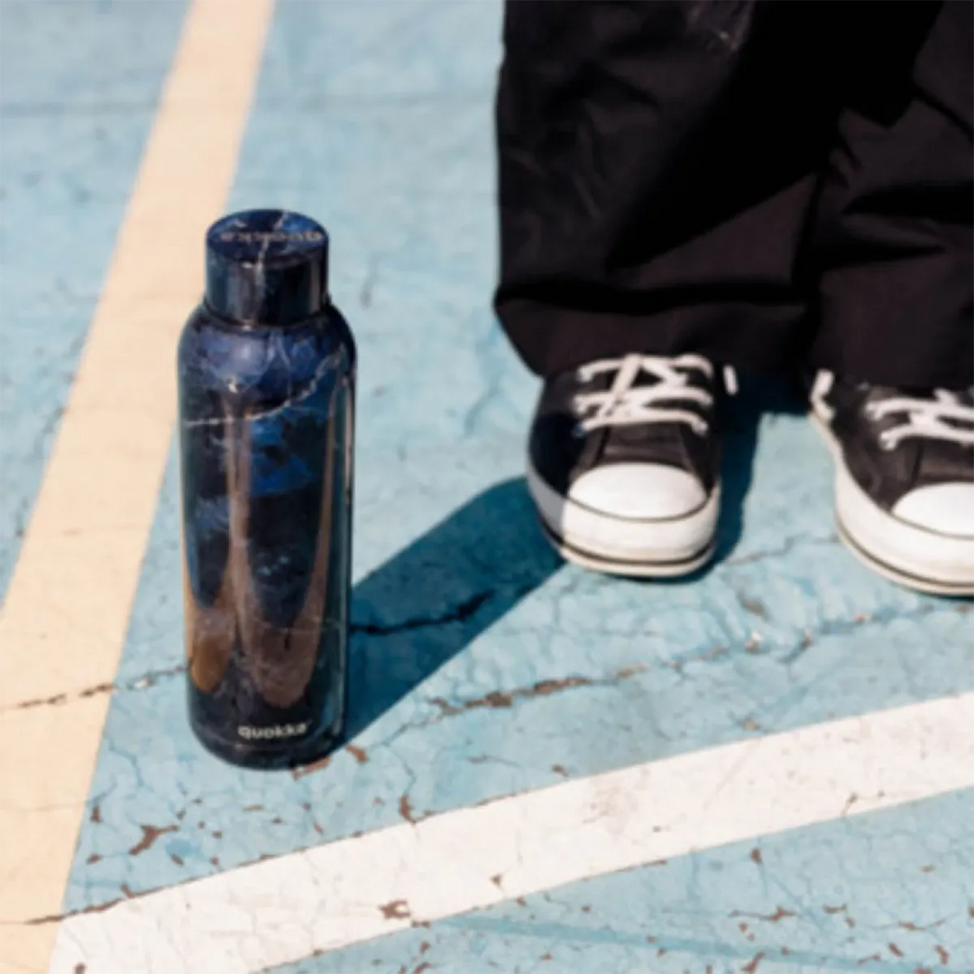 Quokka Dark Thermal Stainless Steel Bottle Solid 630 ML