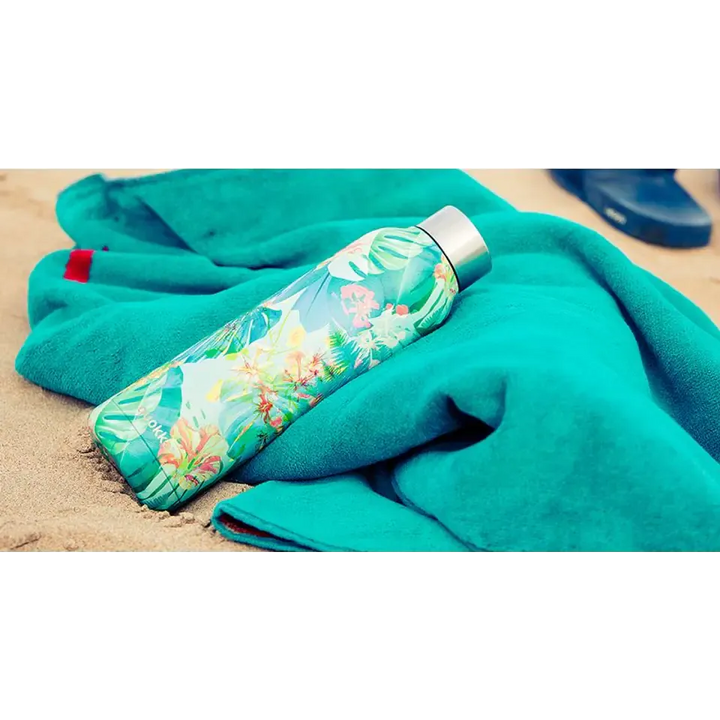Quokka Dark Thermal Stainless Steel Bottle Solid 630 ML