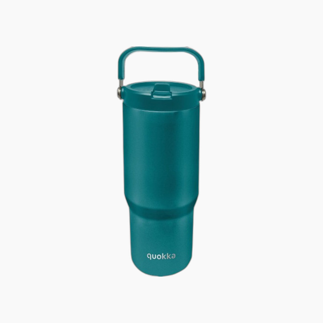Quokka Dark Cool Insulated Stainless Steel Tumbler With Handle Core 860 ML