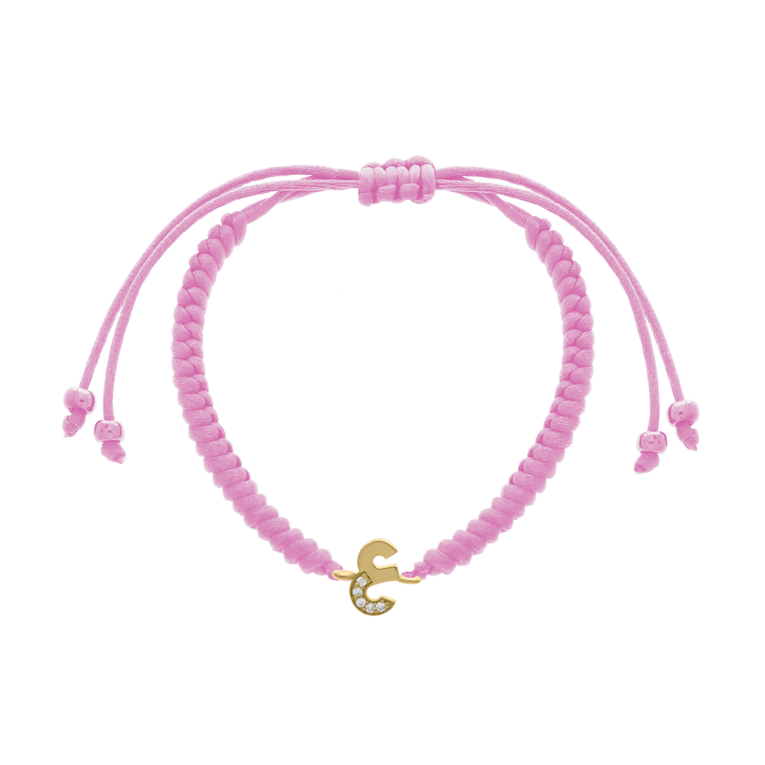 Baby Chic Fine Jewelry Arabic Initial Letter Bracelet - HUNA