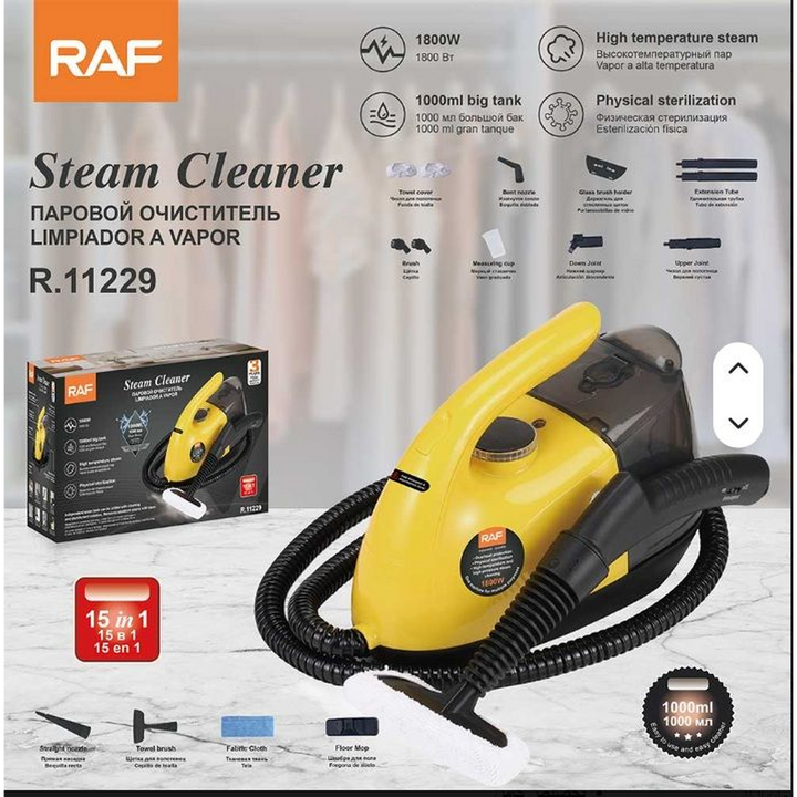 RAF Multi-Purpose Steam Cleaning and Sterilizing Device