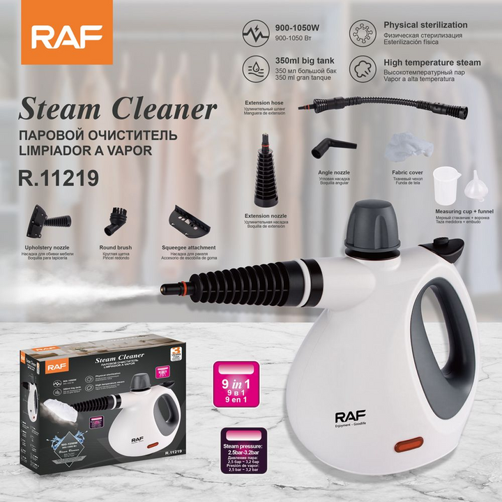 RAF Steam Cleaner, 1050W