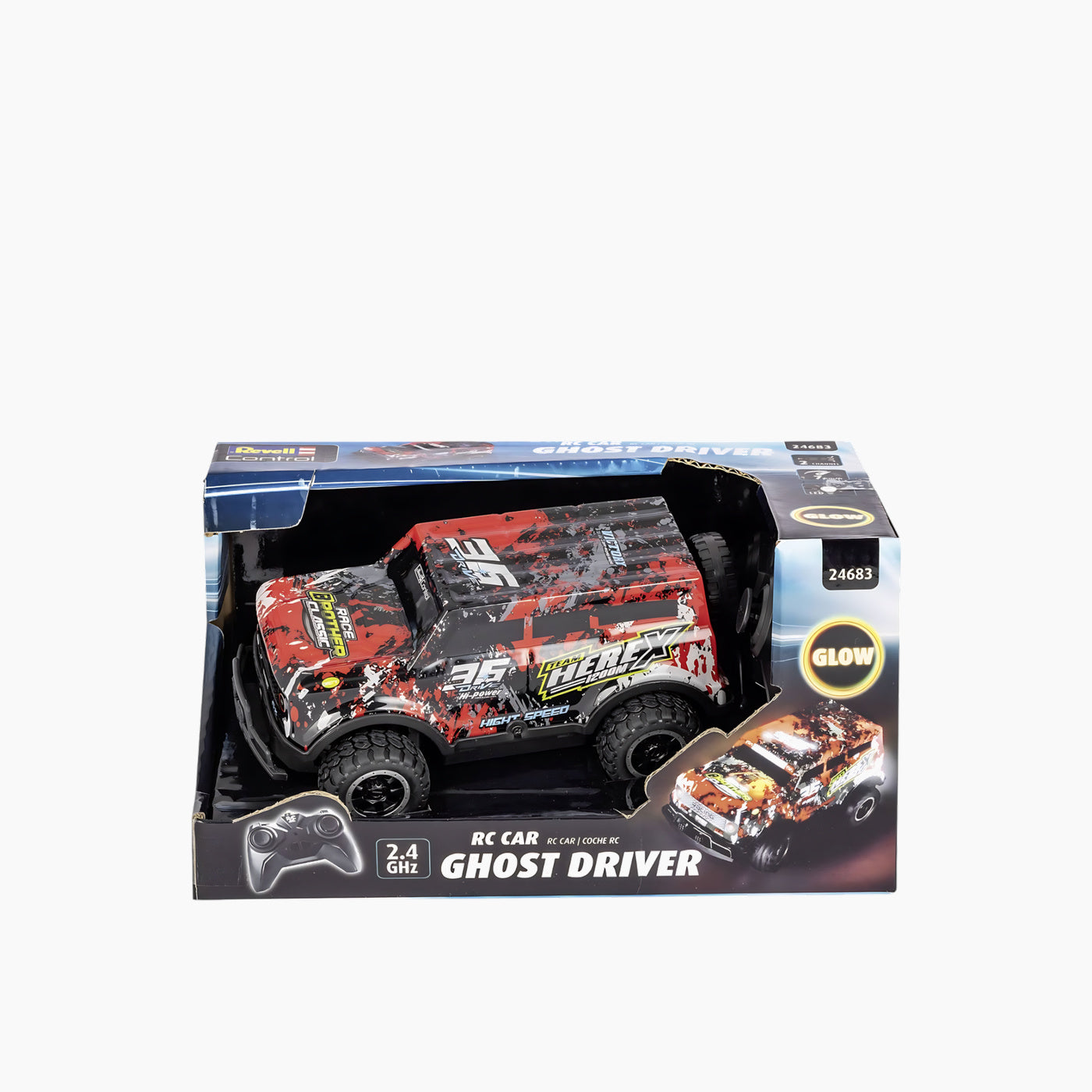 Revell RC Ghost Driver – Assorted Colors Revell RC Ghost Driver – Assorted Colors