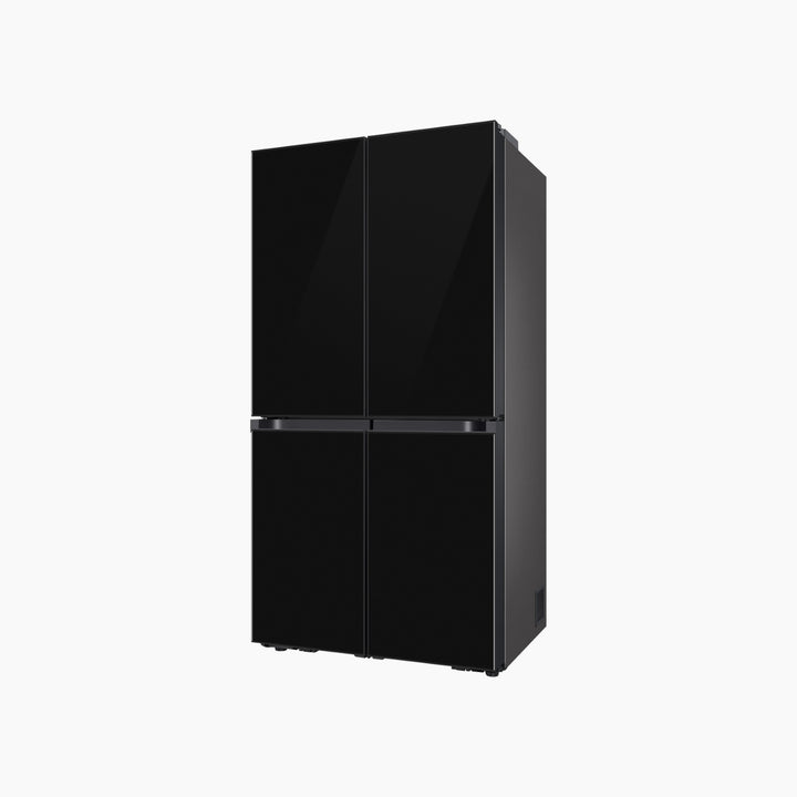 Samsung Bespoke T Style Black Glass French Door Refrigerator, 602L