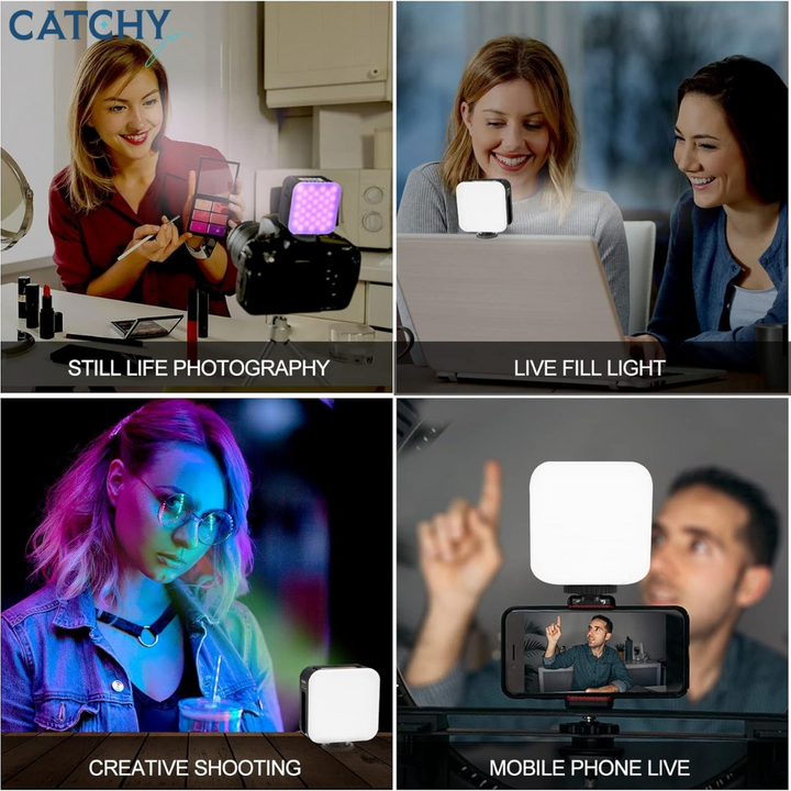 RGB AY-72 Pocket Video Light with full RGB color modes