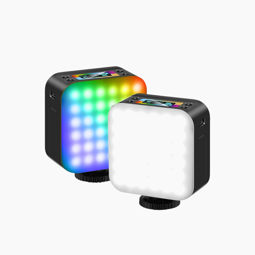 RGB AY-72 pocket video light with full RGB color modes