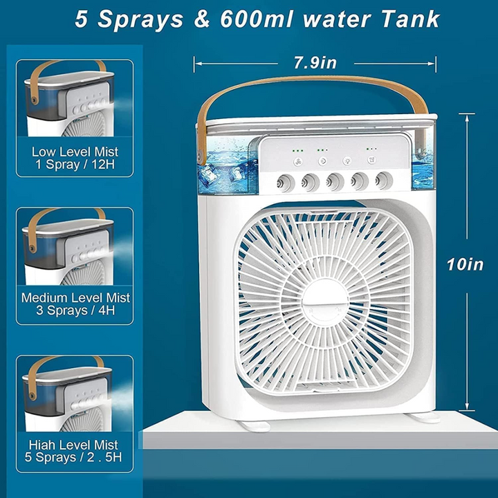 RK7 Smallest Air Cooler and Freshener for Rooms and Office