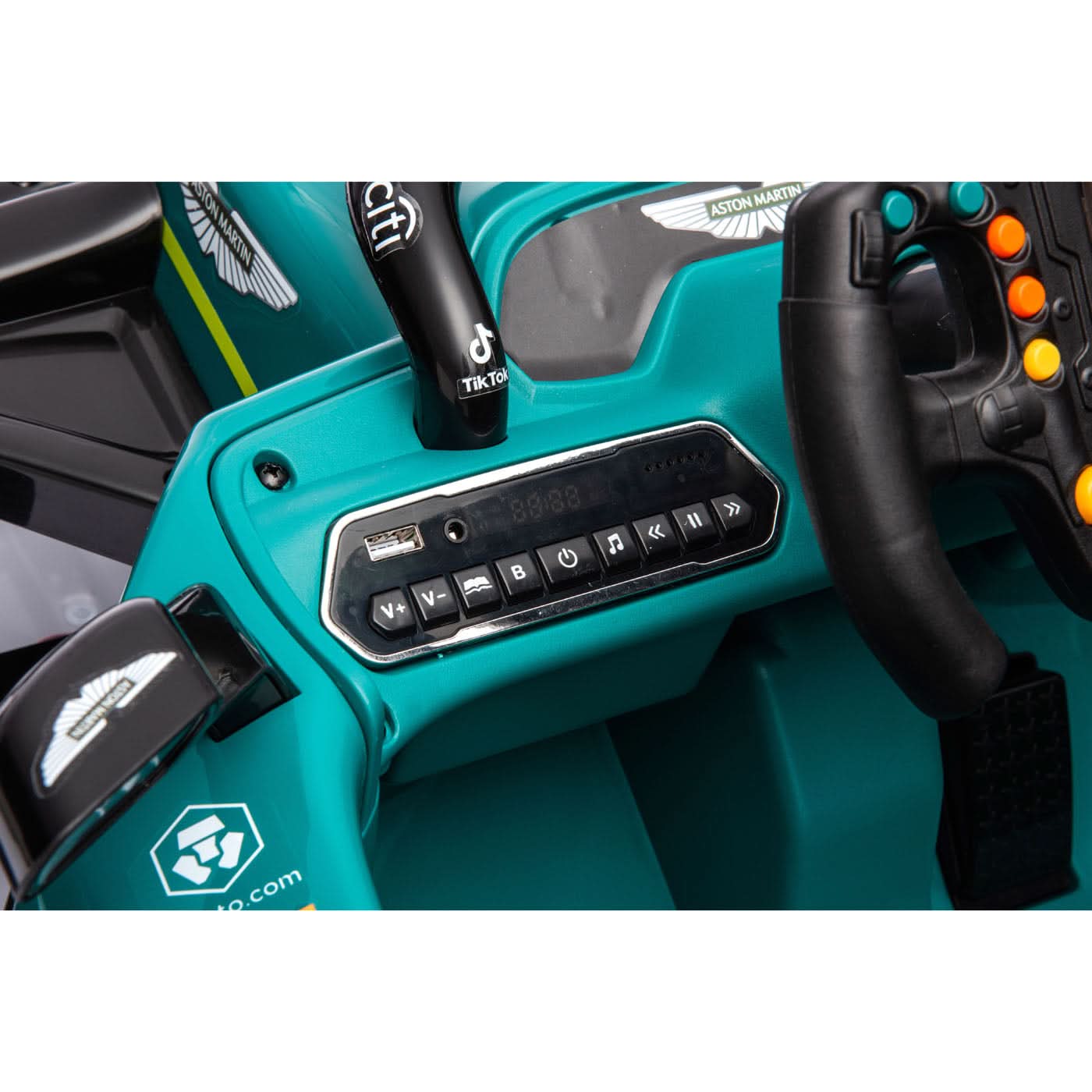 Ride on Aston Martin Licensed Go Kart R/C Car Ride on Aston Martin Licensed Go Kart R/C Car