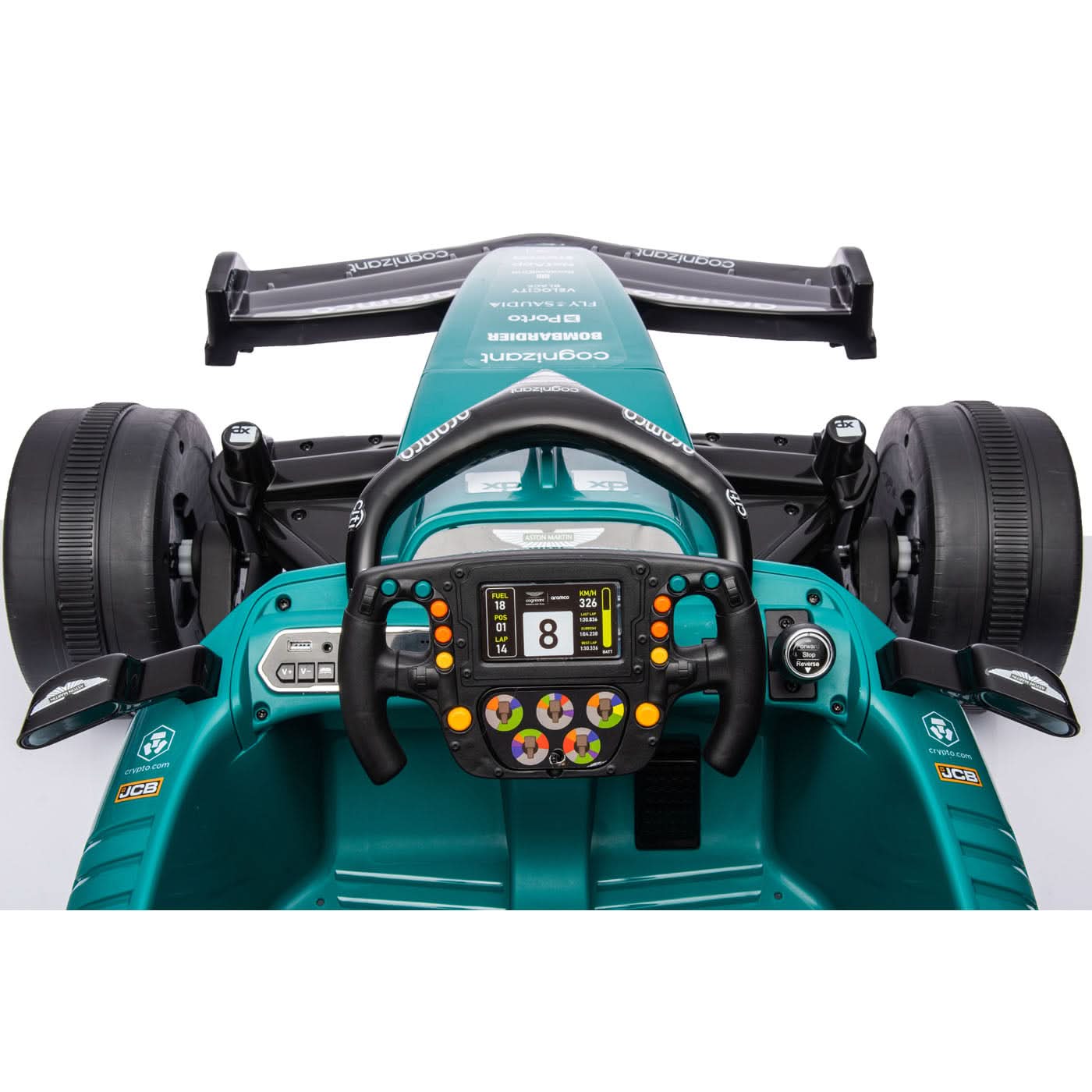 Ride on Aston Martin Licensed Go Kart R/C Car Ride on Aston Martin Licensed Go Kart R/C Car