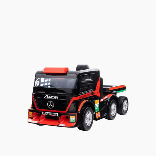 Ride on (With Trailer) Mercedes Benz Axor Licensed Truck R/C Car