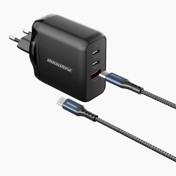 ROCKROSE Eclipse G65 combo adapter with 65W power output
