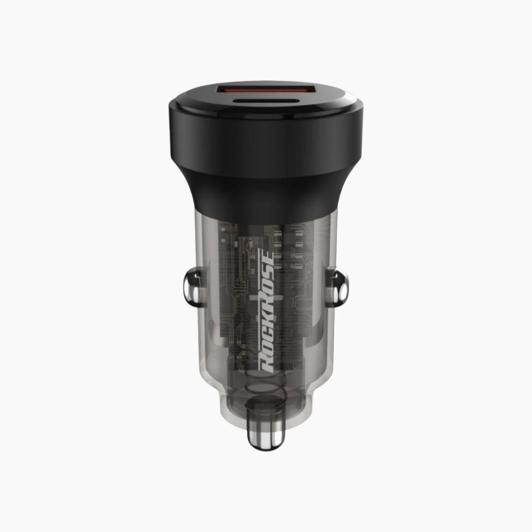 ROCKROSE Ranger PQ Pro Dual Port Car Charger (30W)