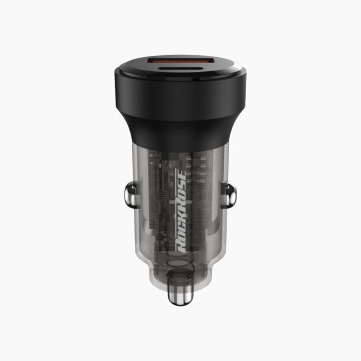 ROCKROSE Ranger PQ Pro Dual Port Car Charger (30W)