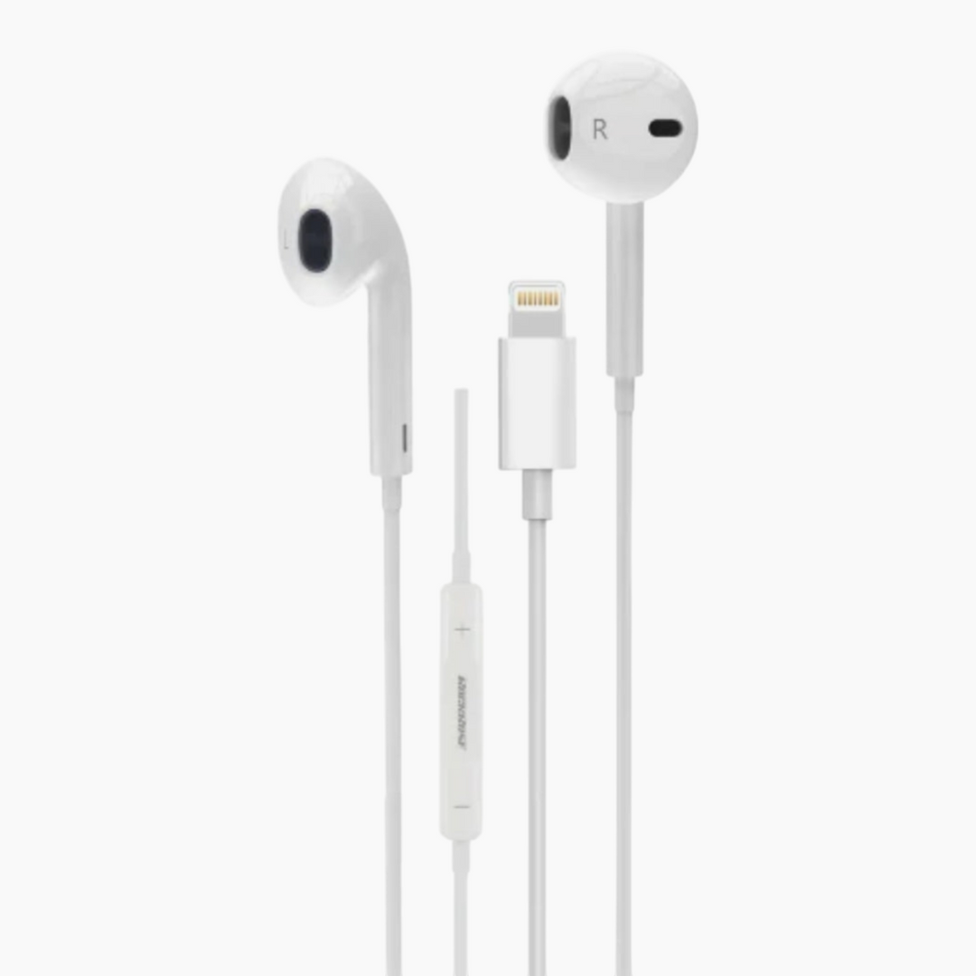 ROCKROSE Solo LT Lightning earphones with in-line controls
