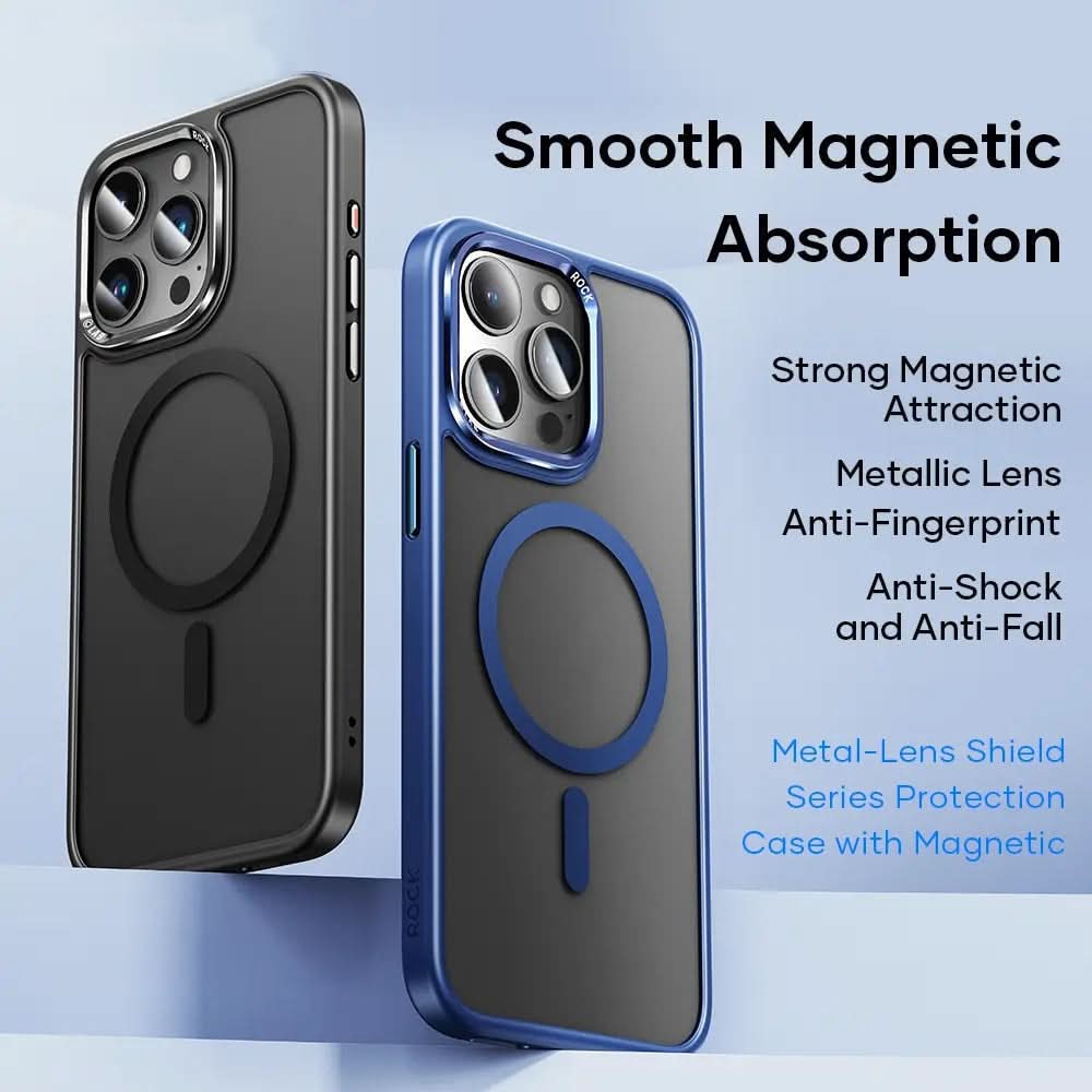 Catchy Jo ROCK iPhone Shield Series Wireless Charging Case