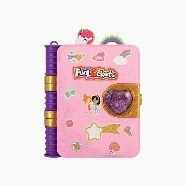 Rosha Funlockets Secret Journal Glitter Edition