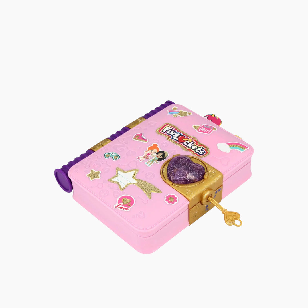 Rosha Funlockets Secret Journal Glitter Edition