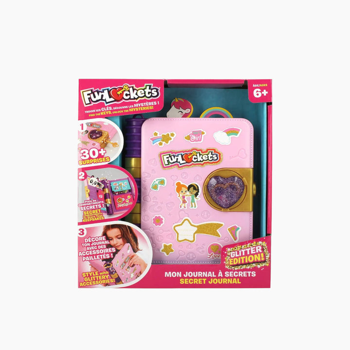 Rosha Funlockets Secret Journal Glitter Edition