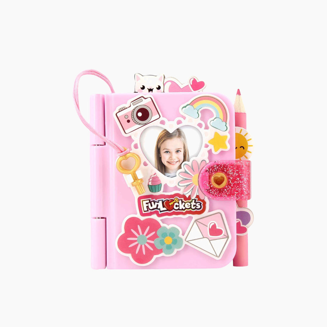 Rosha Funlockets Secret Mini Journal