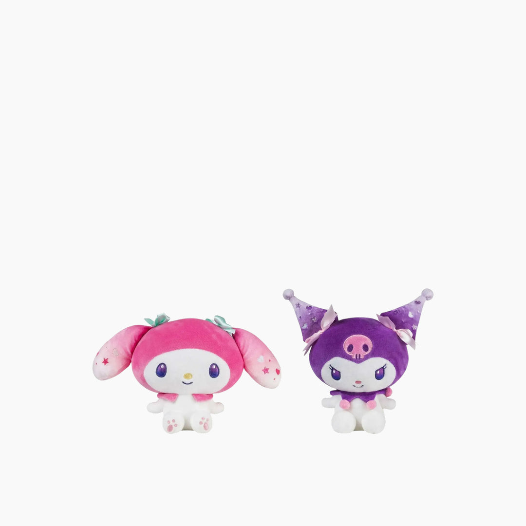 Rosha HKT 8" Plush 2-Pack – Kuromi &amp; My Melody