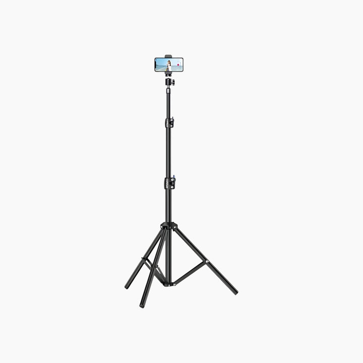 RTAKO portable tripod stand with integrated wireless for mobile phone live broadcasting