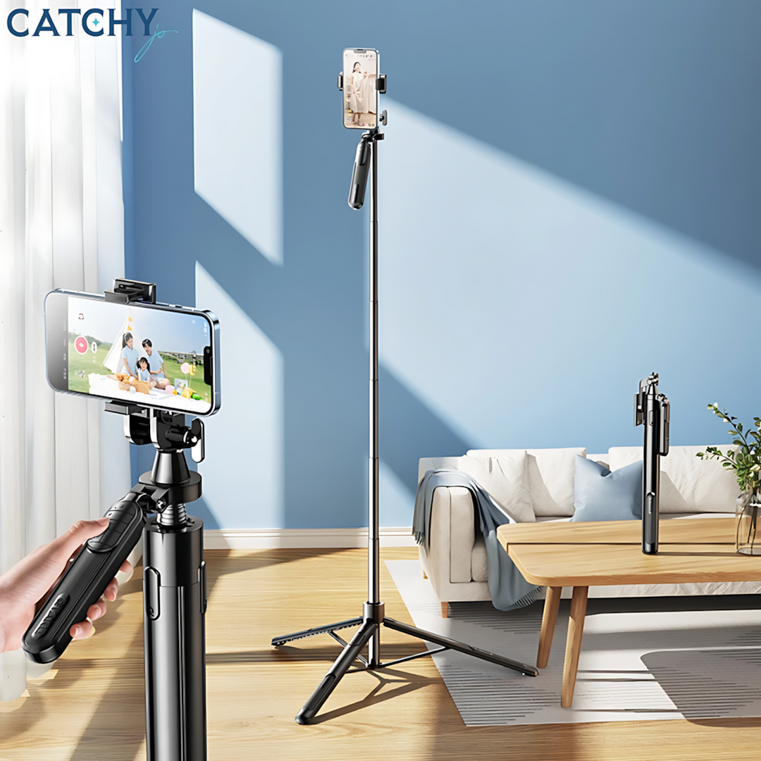 RTAKO ZP220 Pro ultra-wide-angle selfie stick with Bluetooth remote