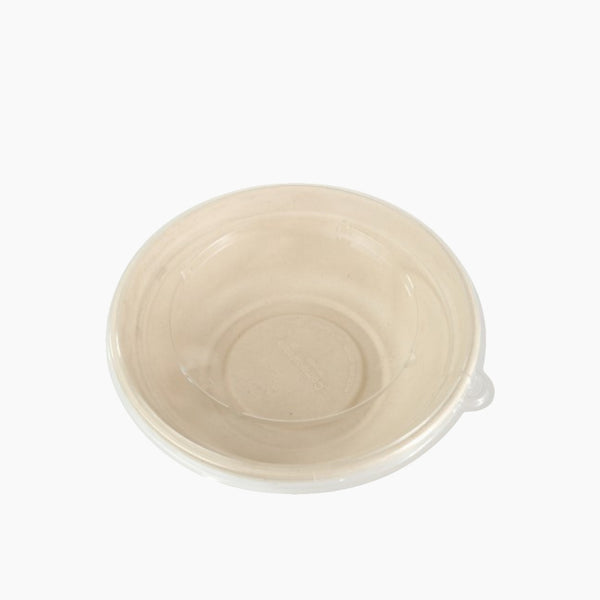 Clear Lid for Paper Container Biodegradable Round 1 Liter 25 Pieces