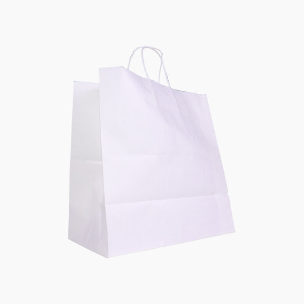 Square bottom Plain paper bag 90gsm X Large