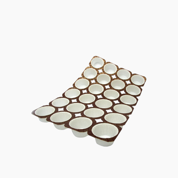 Rz Cupcake Base 4 x 6 cm 24 Pcs