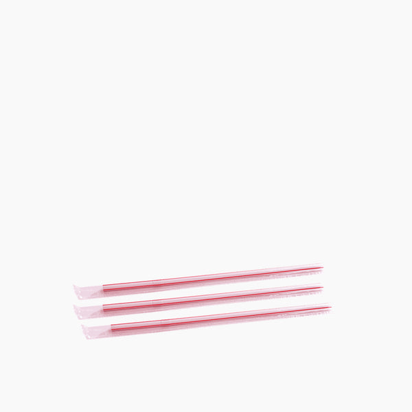 Rz Crazy Straws White & Red Wrapped 6 ml 100 Pcs