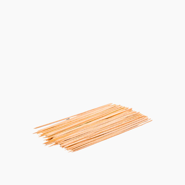 Wooden Skewers for BBQ 100 Pcs